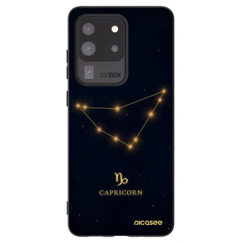 Picasee husă neagră din silicon pentru Samsung Galaxy S20 Ultra 5G G988F - CAPRICORN