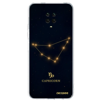 Picasee husă transparentă din silicon pentru Xiaomi Redmi Note 9 Pro - CAPRICORN