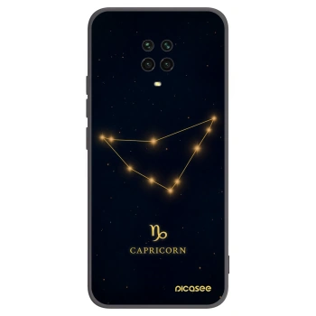 Picasee husă neagră din silicon pentru Xiaomi Redmi Note 9S - CAPRICORN