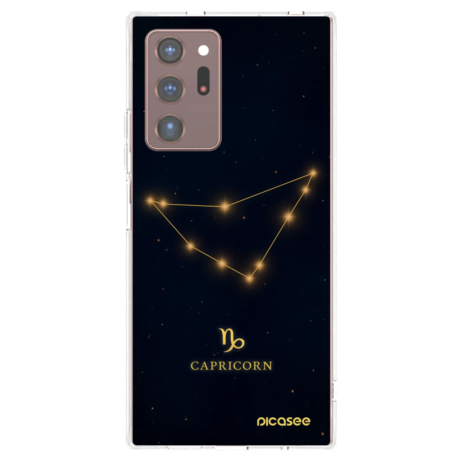 Picasee husă transparentă din silicon pentru Samsung Galaxy Note 20 Ultra - CAPRICORN