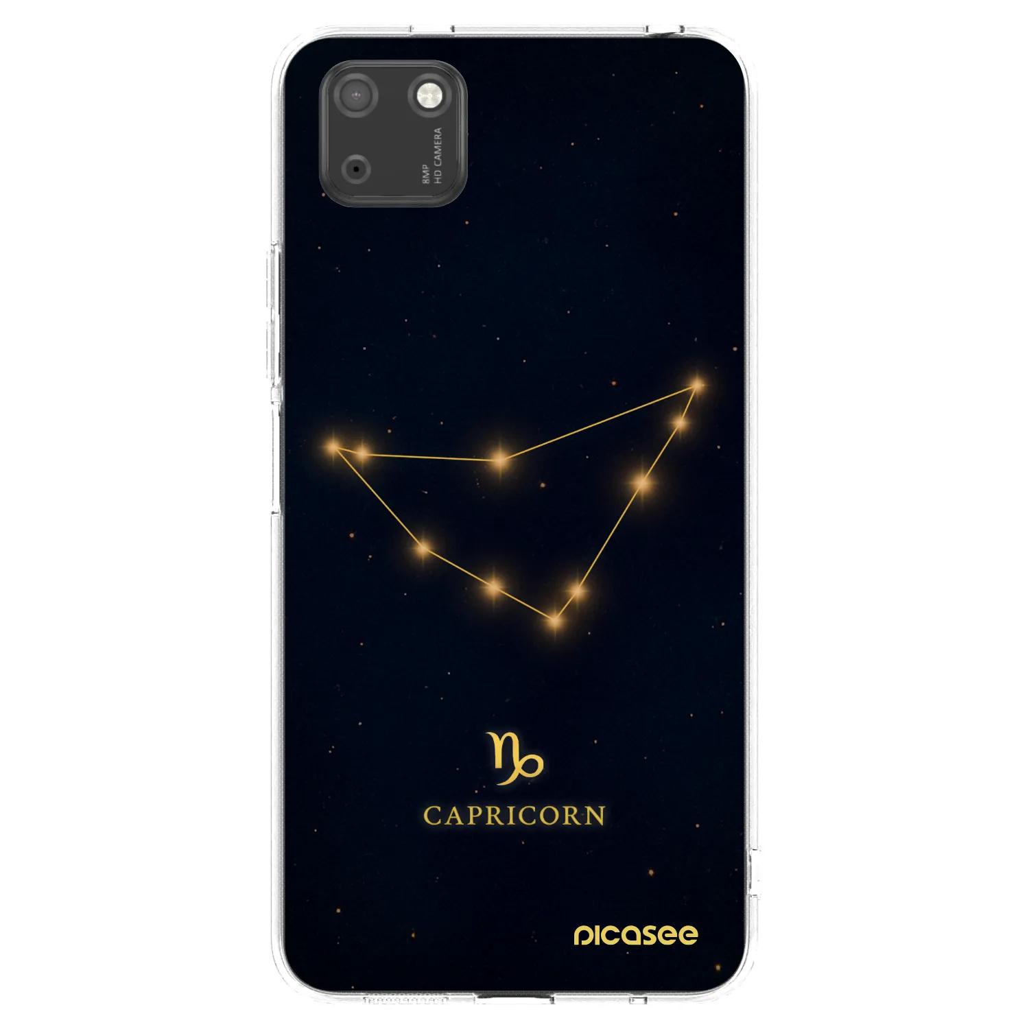Picasee husă transparentă din silicon pentru Huawei Y5P - CAPRICORN