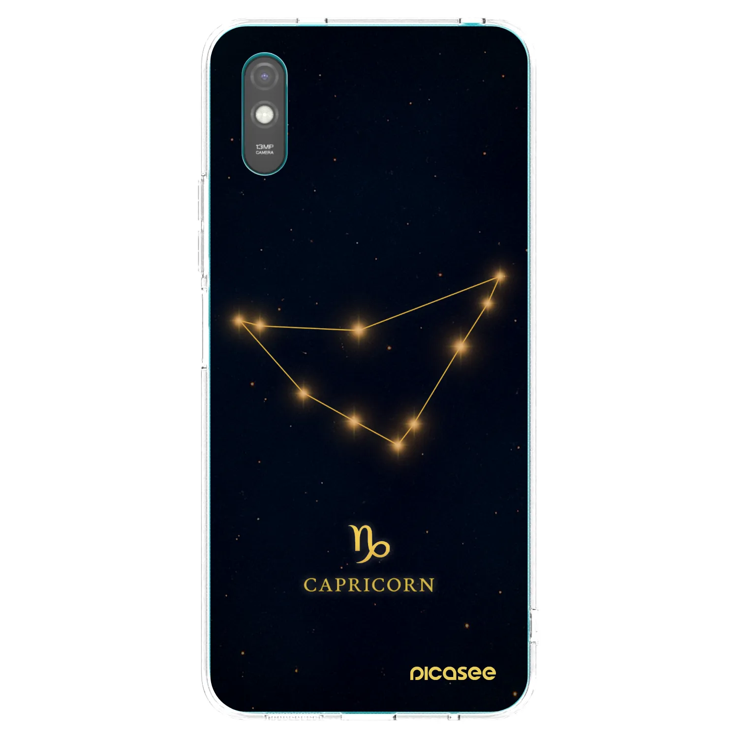 Picasee husă transparentă din silicon pentru Xiaomi Redmi 9A - CAPRICORN