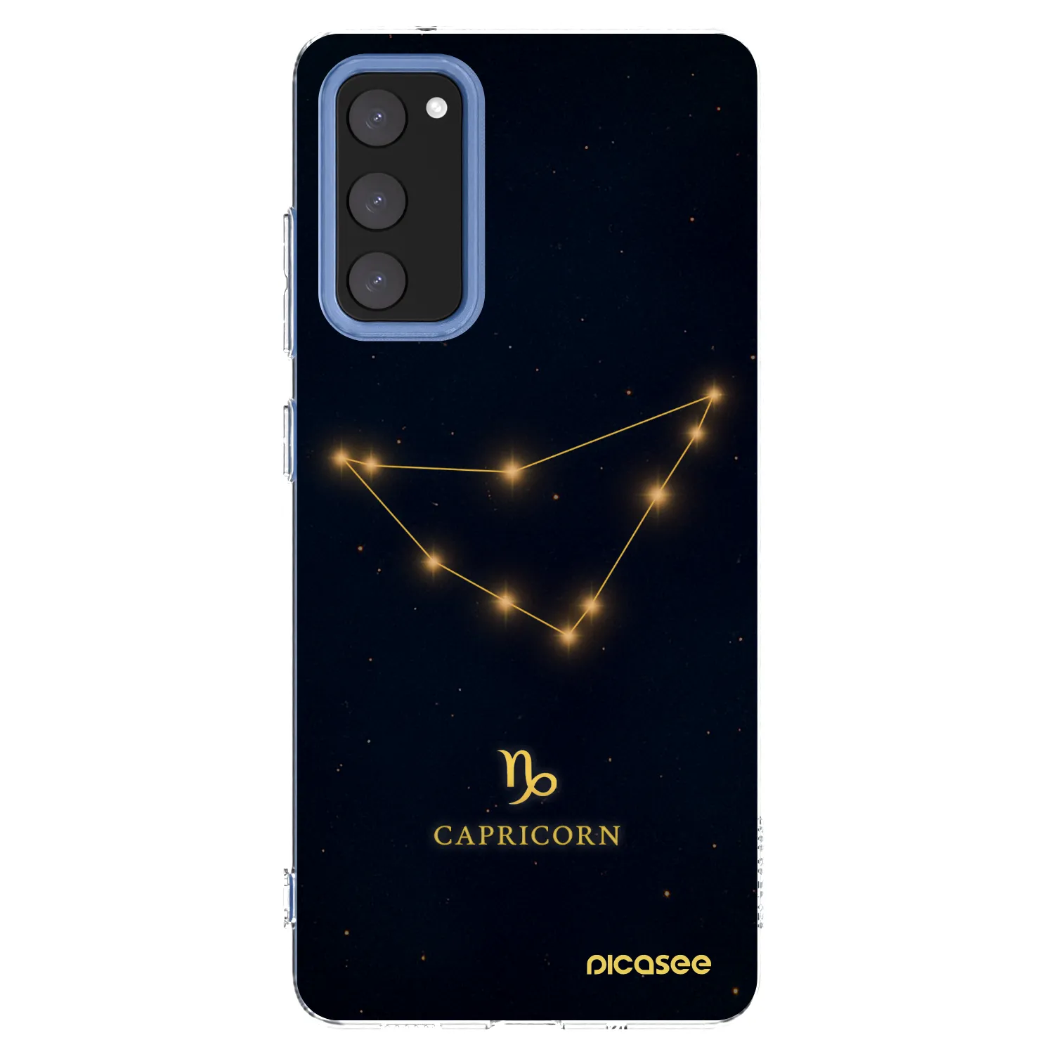 Picasee husă transparentă din silicon pentru Samsung Galaxy S20 FE - CAPRICORN