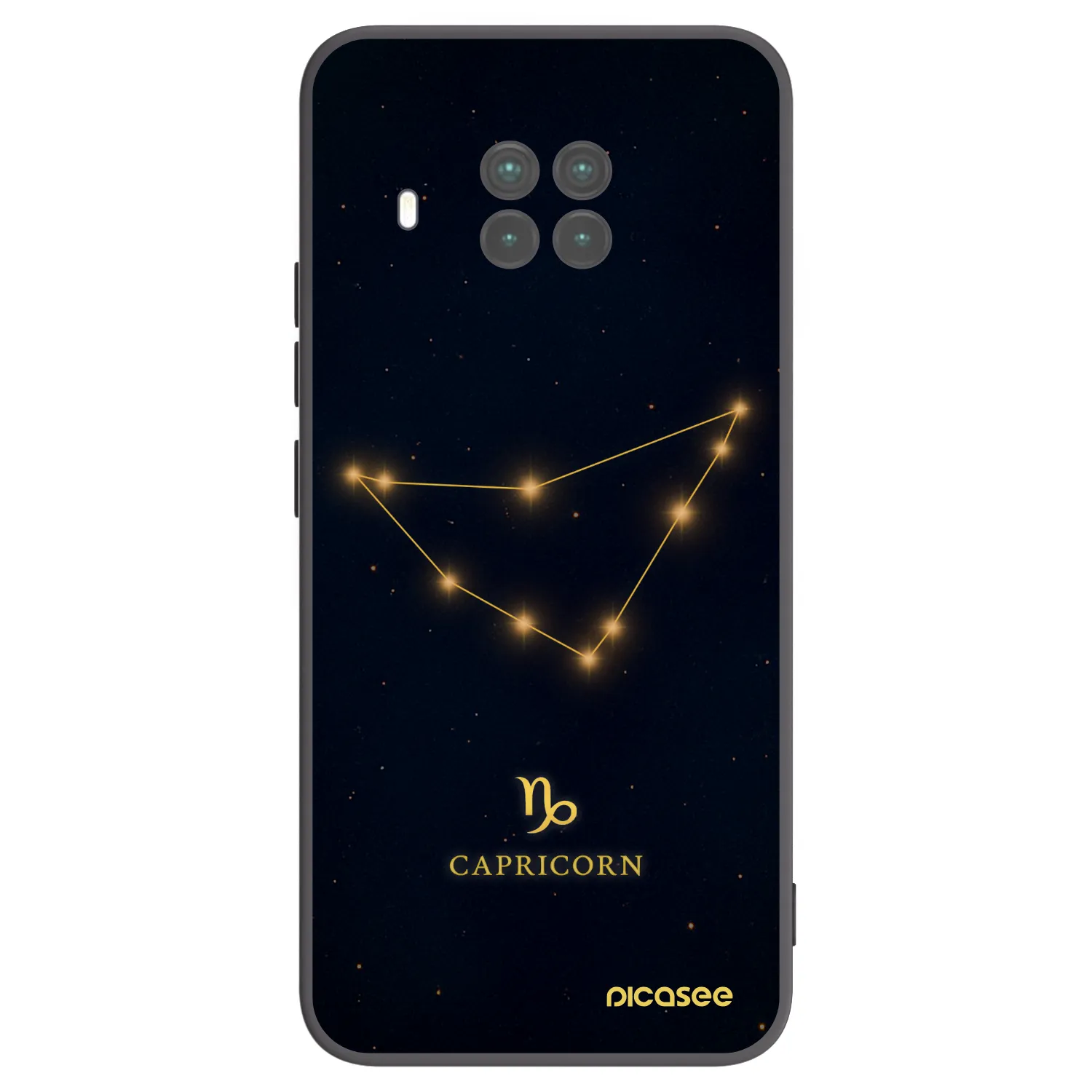 Picasee husă neagră din silicon pentru Xiaomi Mi 10T Lite - CAPRICORN