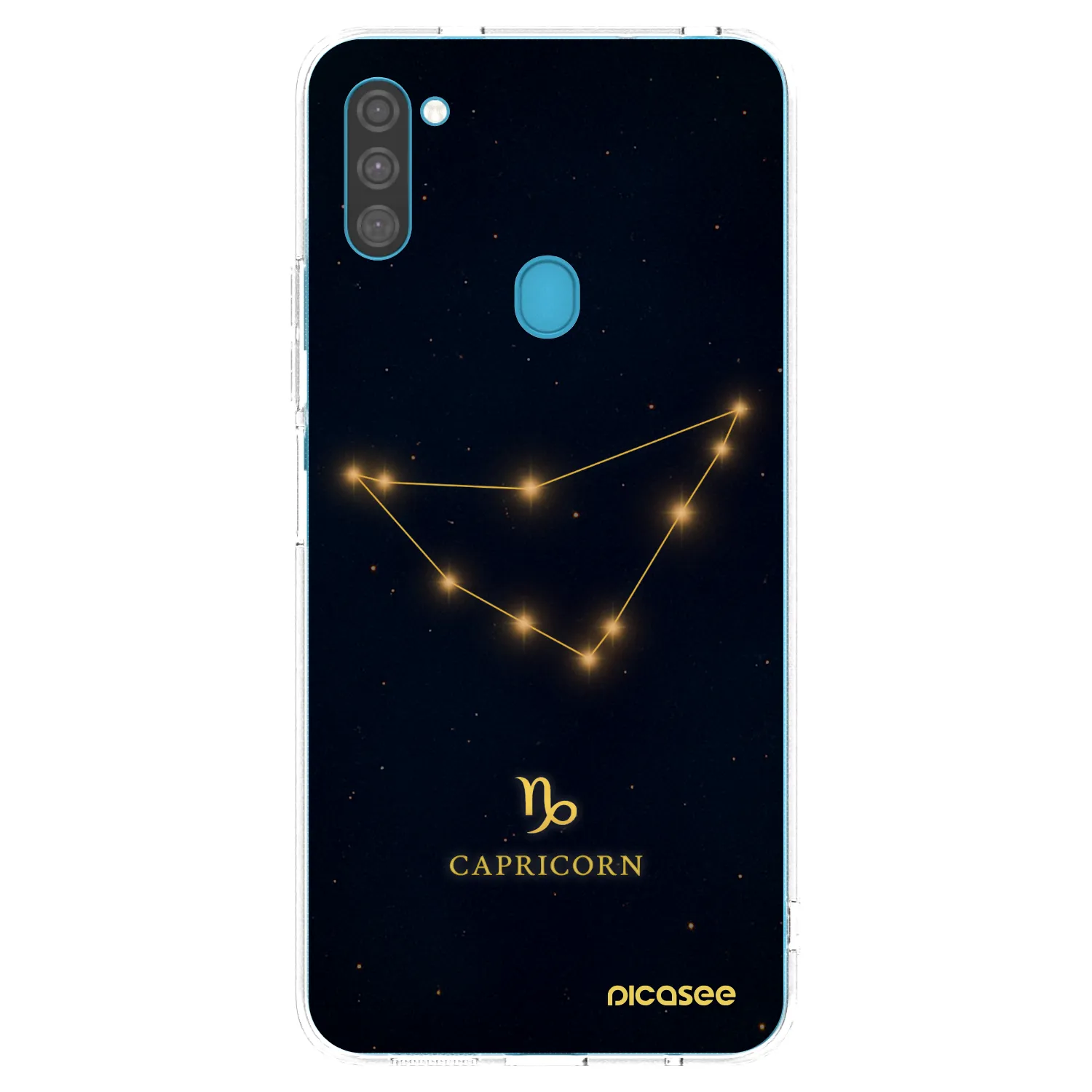 Picasee husă transparentă din silicon pentru Samsung Galaxy M11 - CAPRICORN