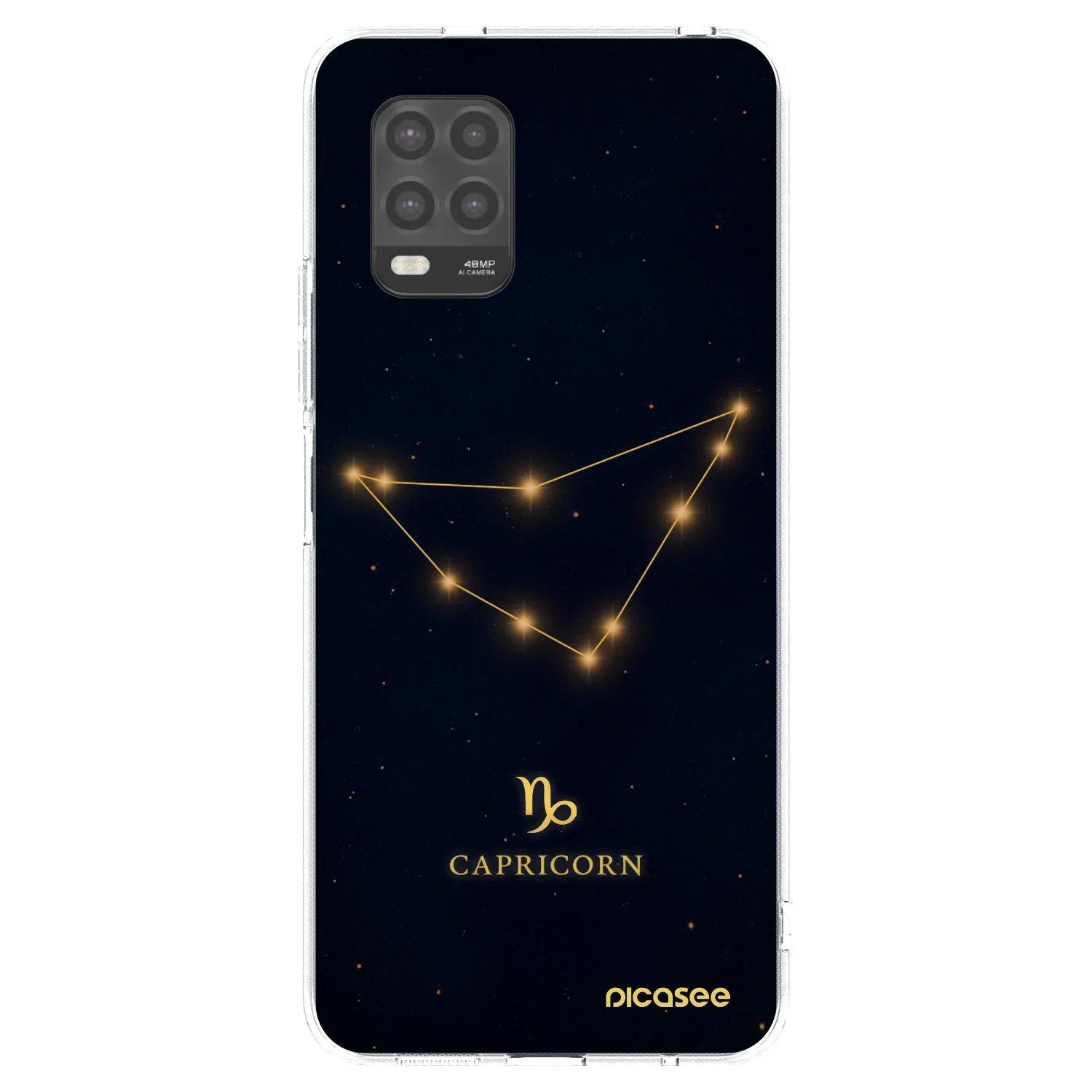 Picasee husă transparentă din silicon pentru Xiaomi Mi 10 Lite - CAPRICORN