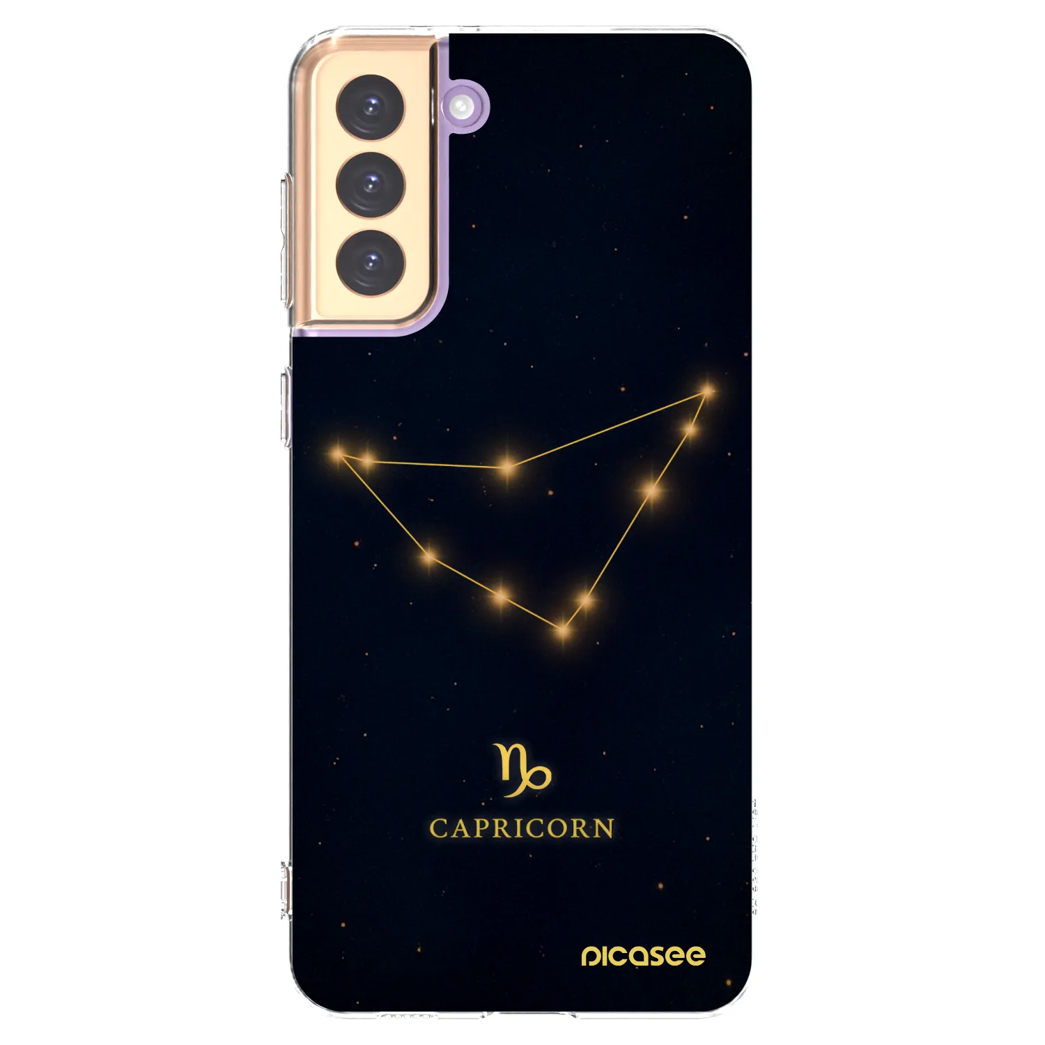 Picasee husă transparentă din silicon pentru Samsung Galaxy S21+ 5G G996F - CAPRICORN