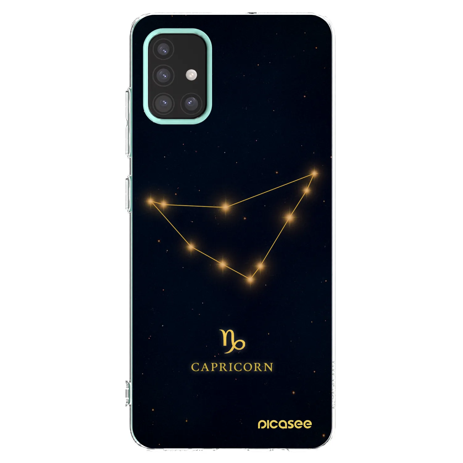 Picasee husă transparentă din silicon pentru Samsung Galaxy M31s - CAPRICORN