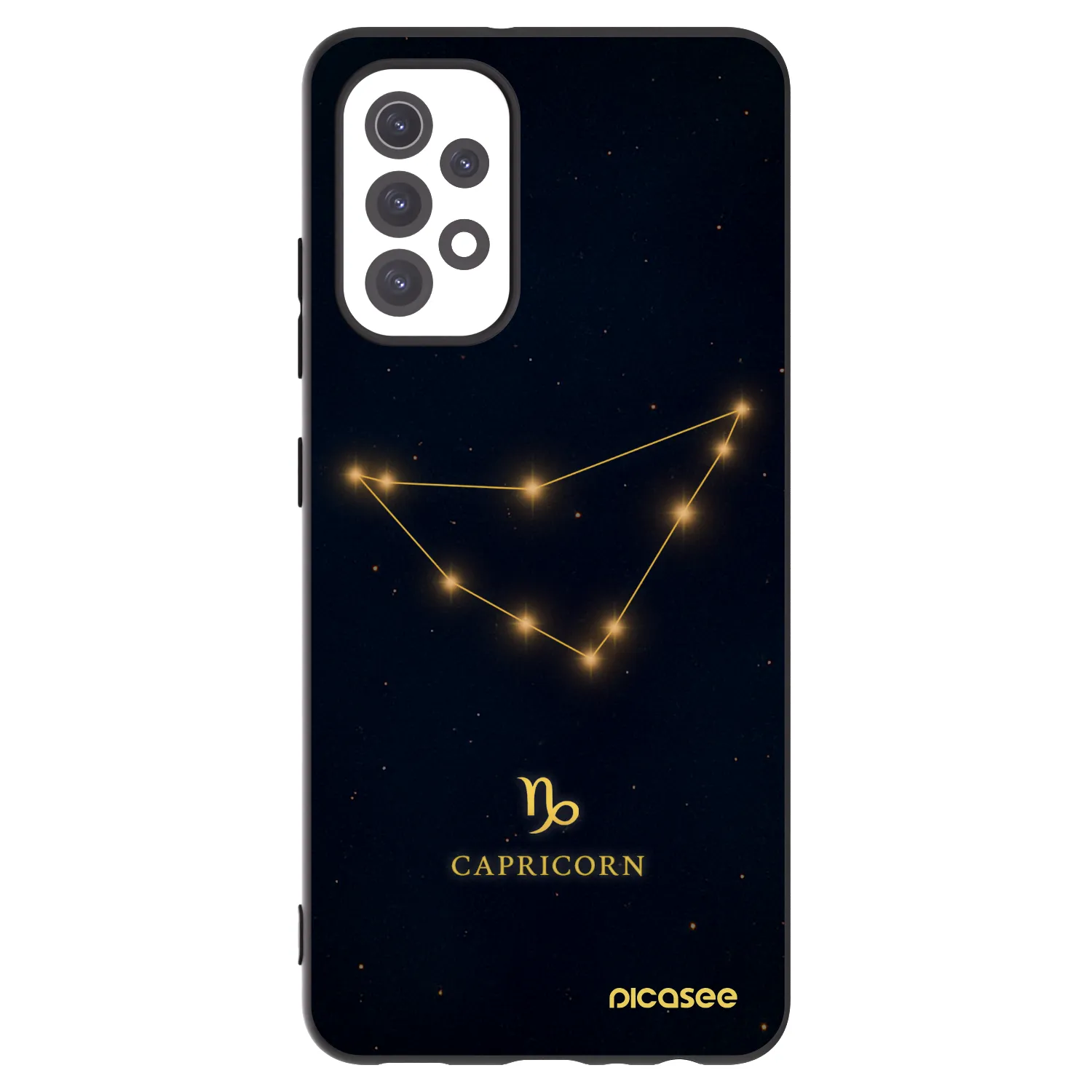 Picasee husă neagră din silicon pentru Samsung Galaxy A32 5G A326B - CAPRICORN