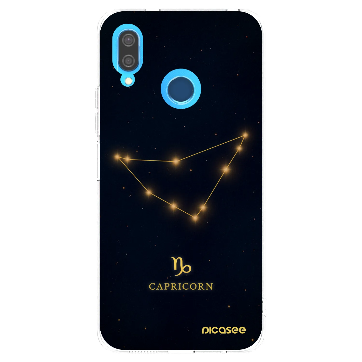 Picasee husă transparentă din silicon pentru Huawei P20 Lite - CAPRICORN