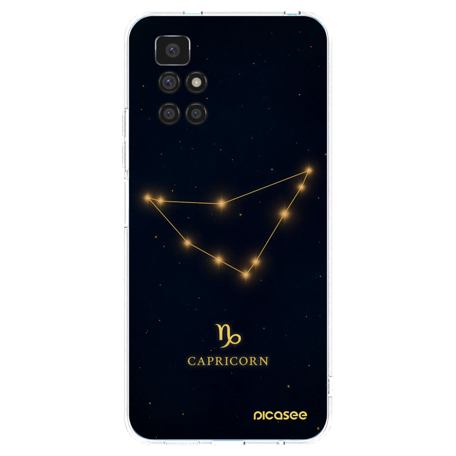 Picasee husă transparentă din silicon pentru Xiaomi Redmi 10 - CAPRICORN