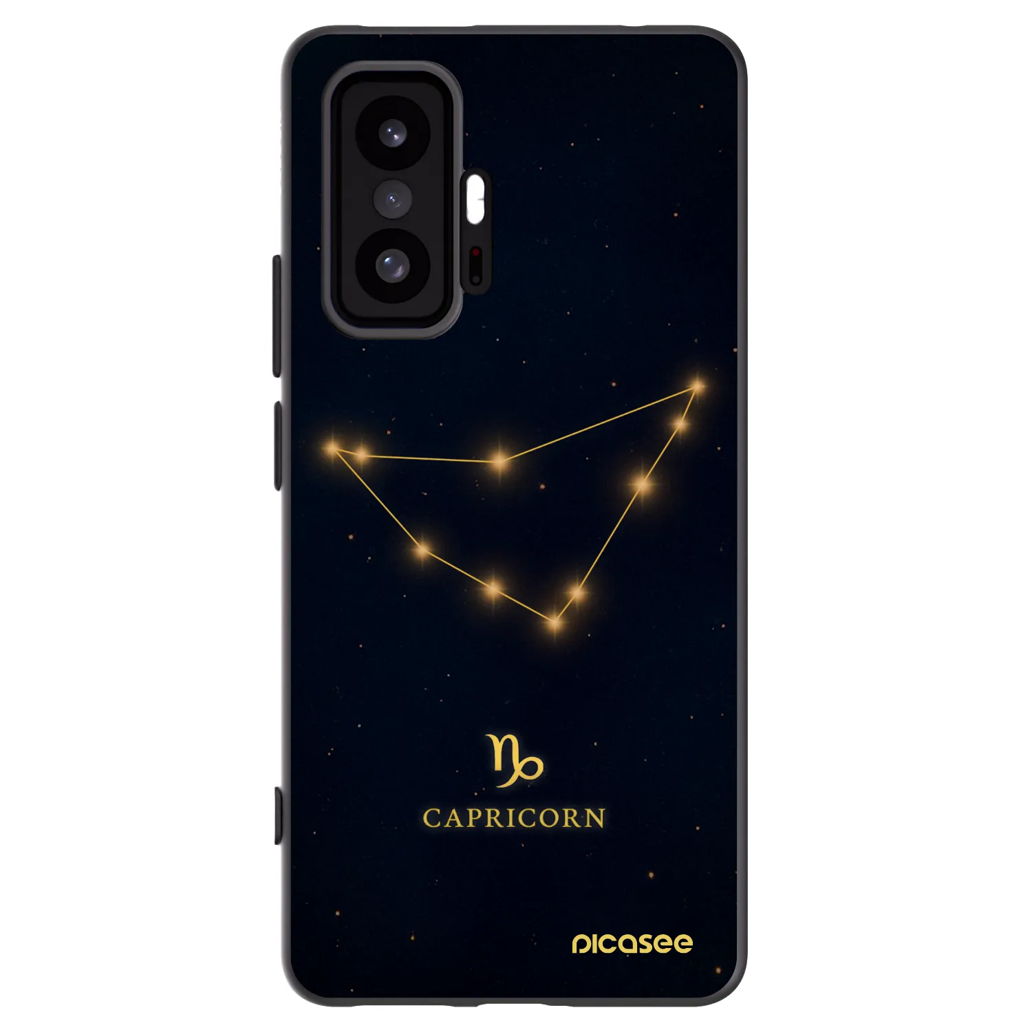 Picasee husă neagră din silicon pentru Xiaomi 11T Pro - CAPRICORN