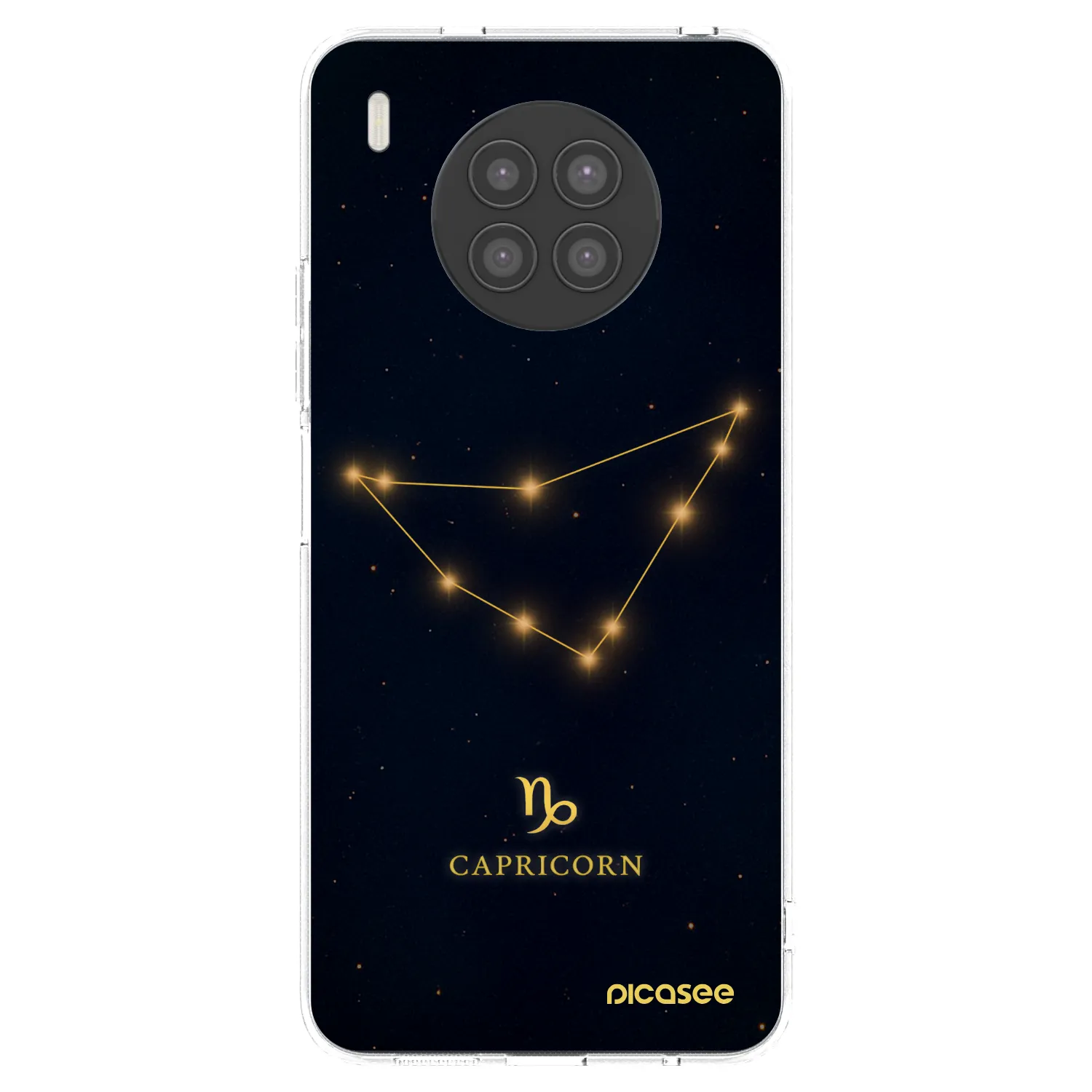 Picasee husă transparentă din silicon pentru Huawei Nova 8i - CAPRICORN