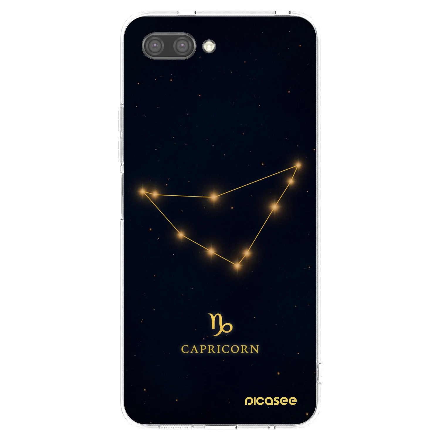 Picasee husă transparentă din silicon pentru Honor 10 - CAPRICORN