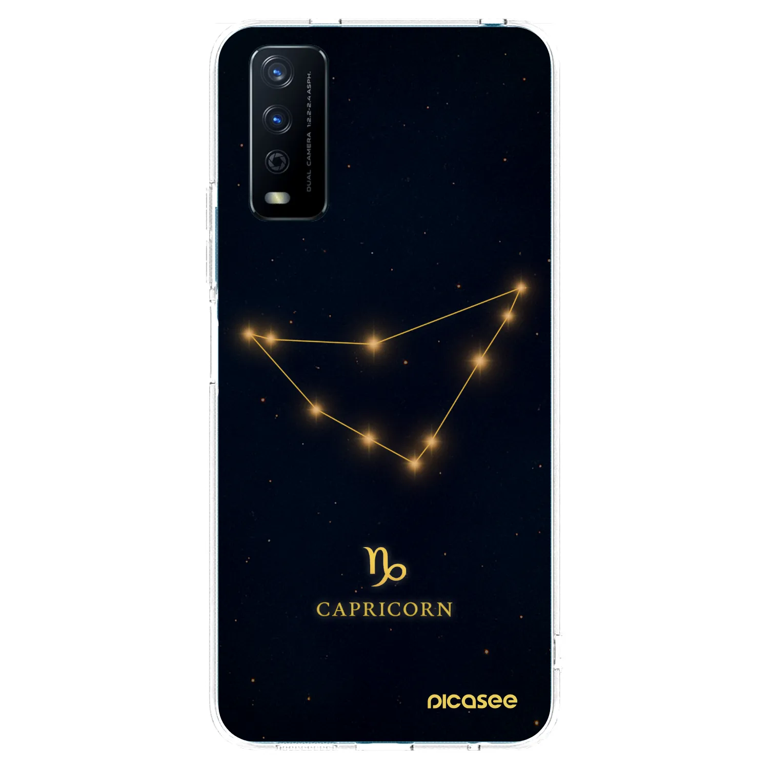 Picasee husă transparentă din silicon pentru Vivo Y11s - CAPRICORN