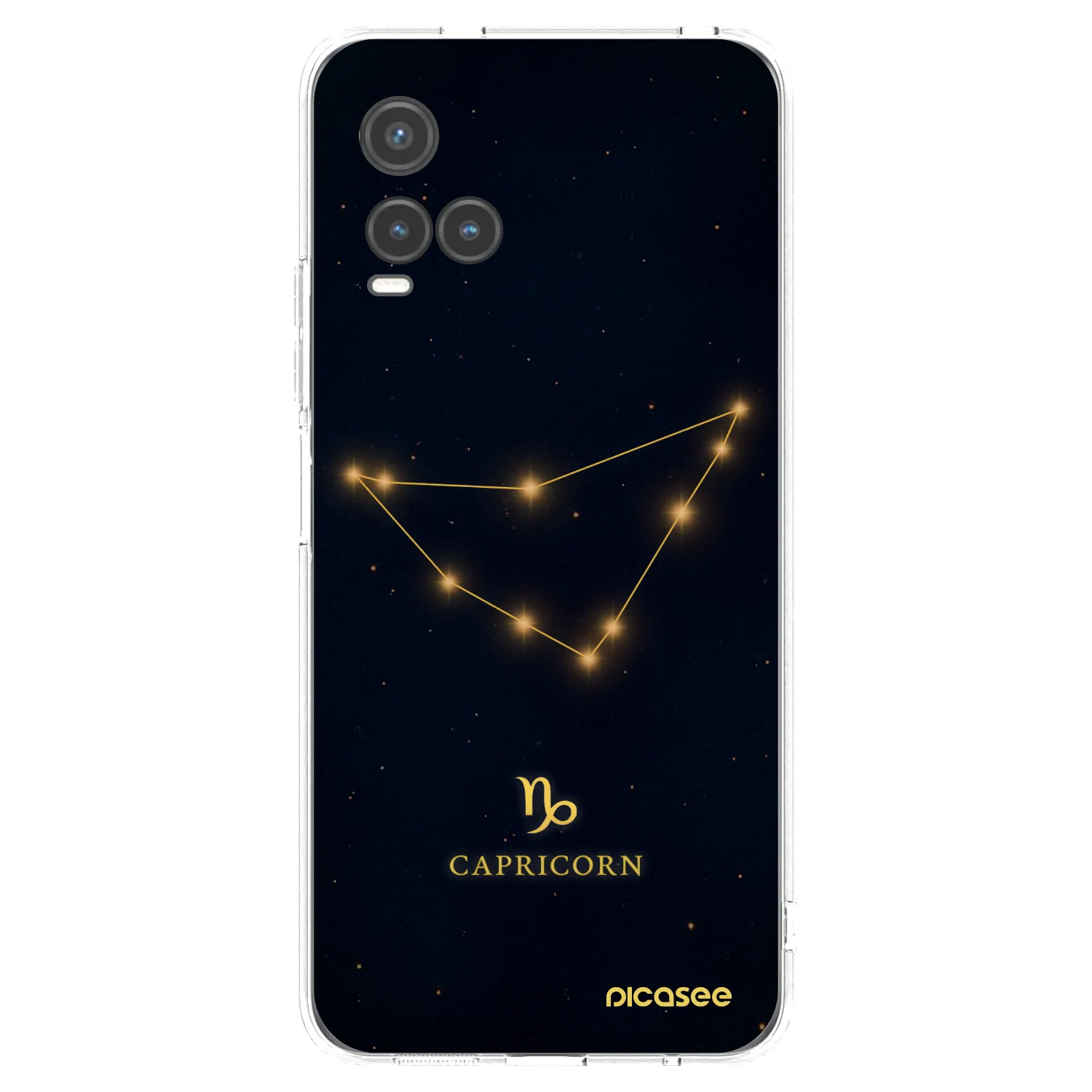 Picasee husă transparentă din silicon pentru Vivo Y33s - CAPRICORN