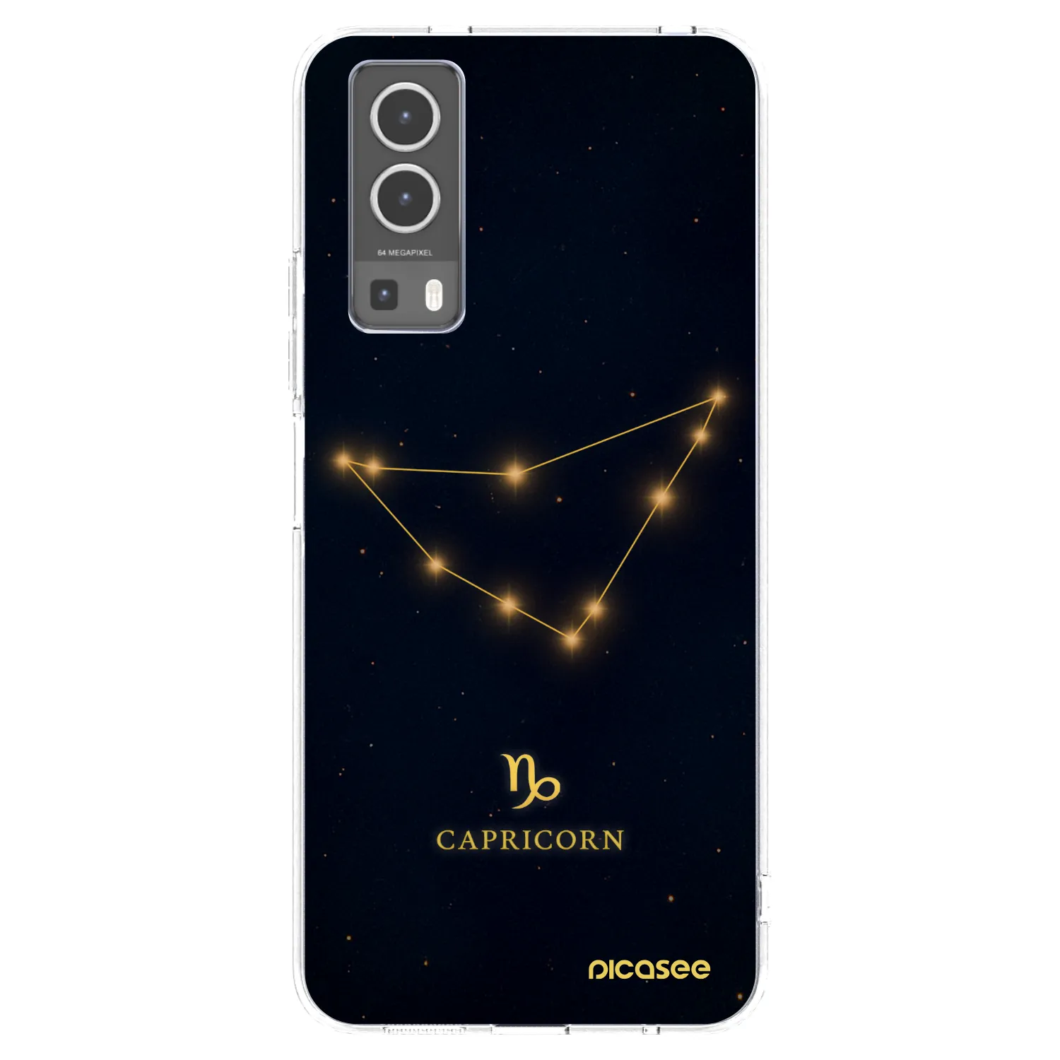 Picasee husă transparentă din silicon pentru Vivo Y72 5G - CAPRICORN
