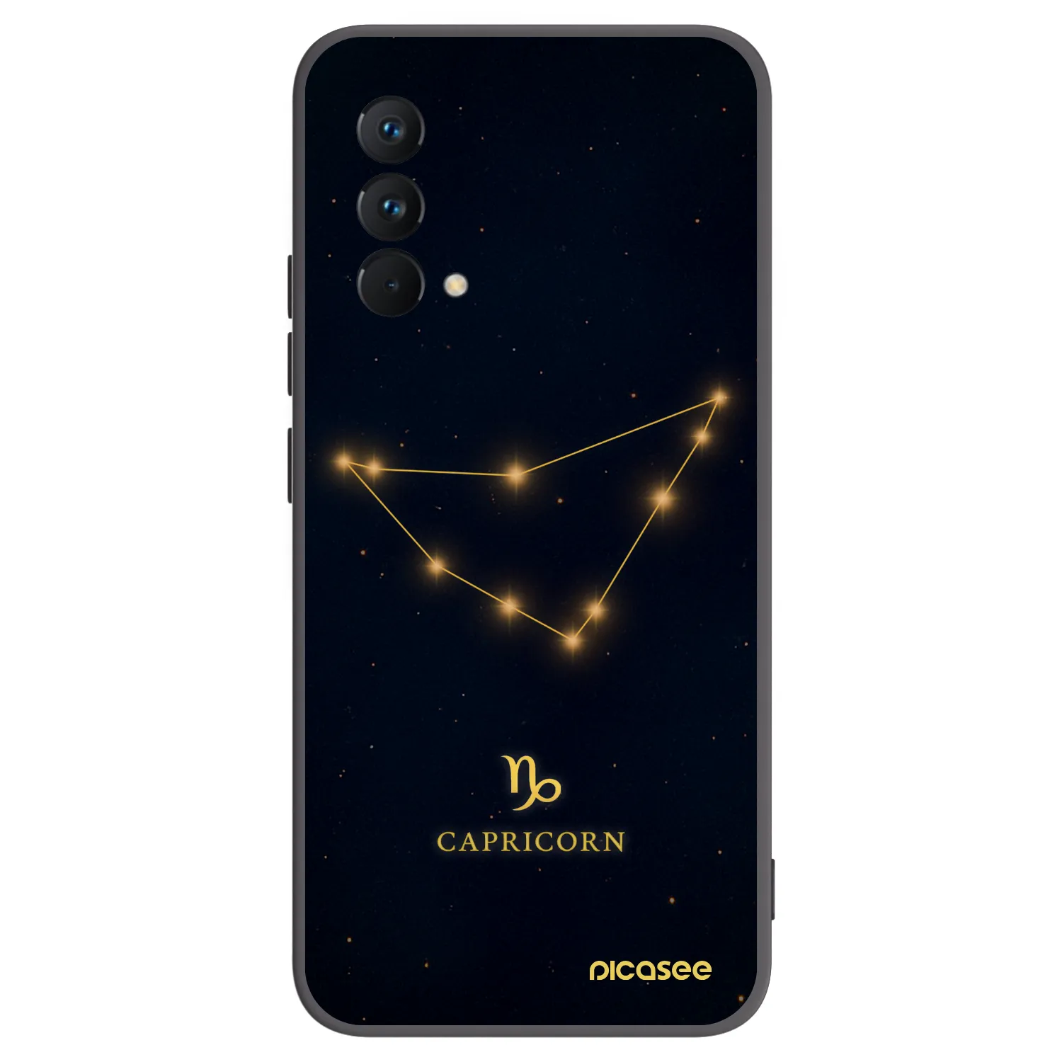 Picasee husă neagră din silicon pentru Realme GT Master Edition 5G - CAPRICORN