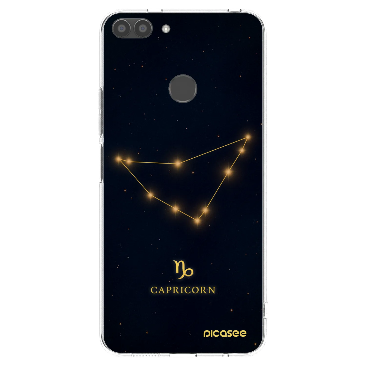 Picasee husă transparentă din silicon pentru Huawei P Smart - CAPRICORN