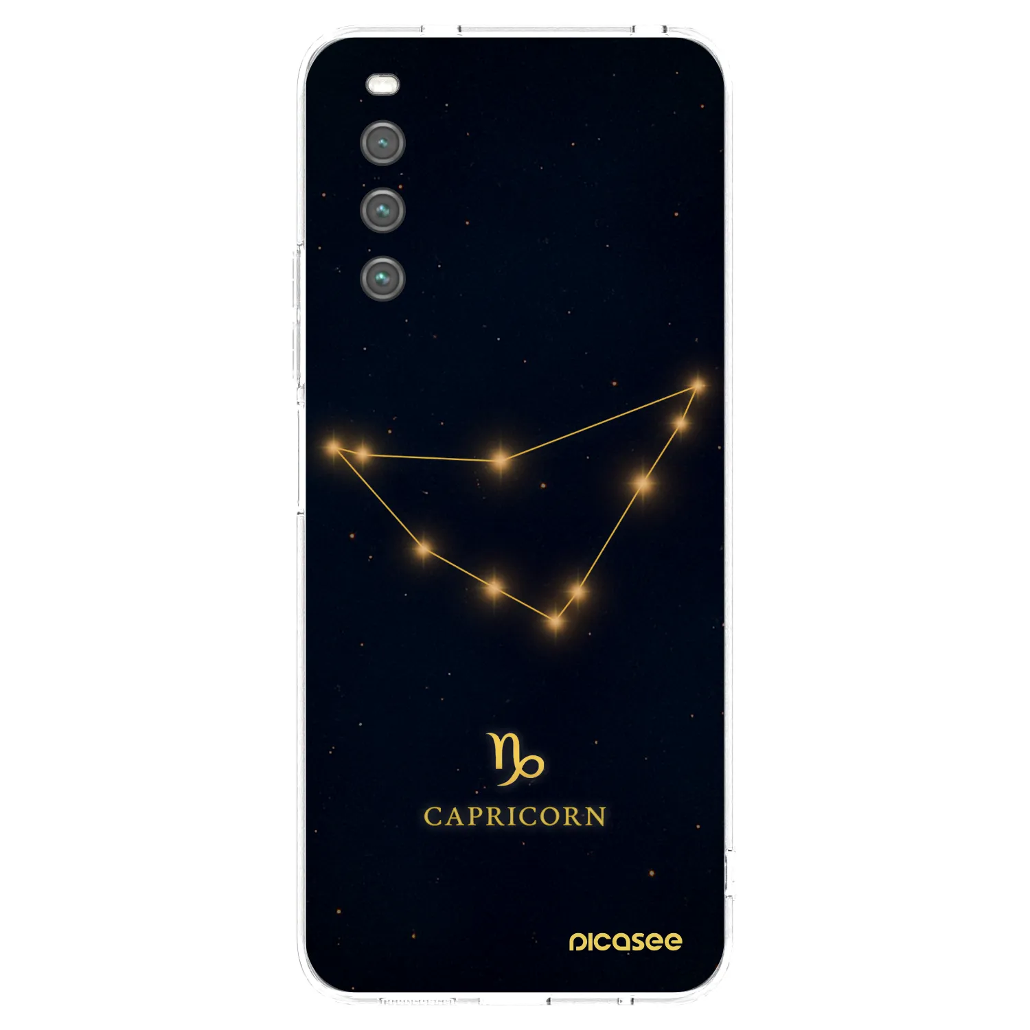 Picasee husă transparentă din silicon pentru Sony Xperia 10 IV 5G - CAPRICORN