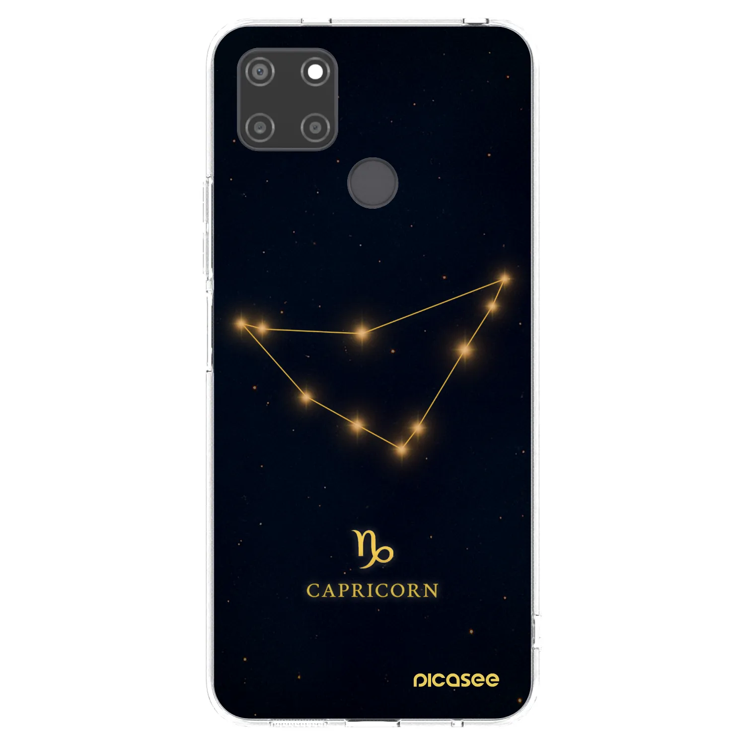 Picasee husă transparentă din silicon pentru Realme C21Y - CAPRICORN
