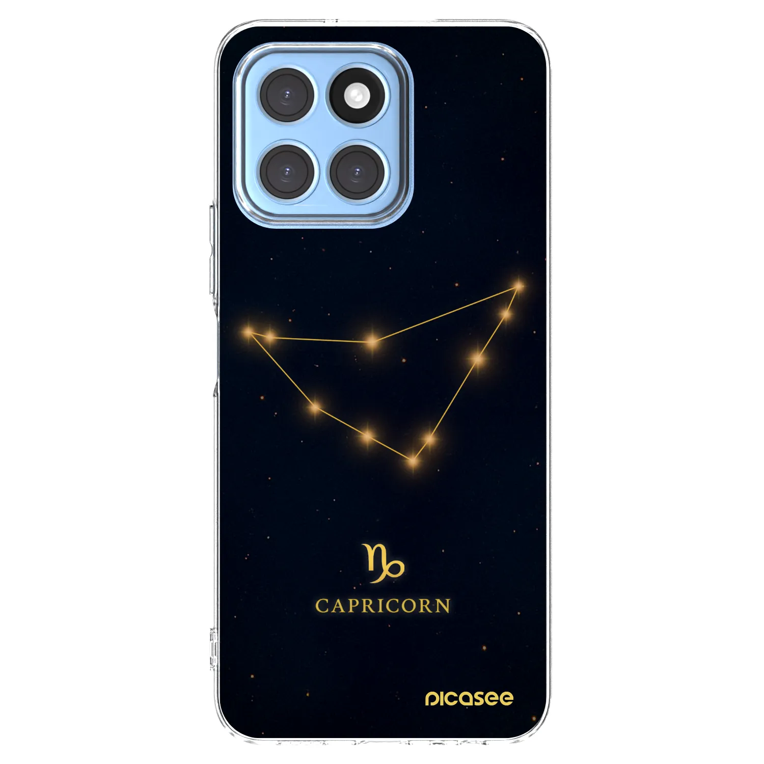 Picasee husă transparentă din silicon pentru Honor X8 5G - CAPRICORN