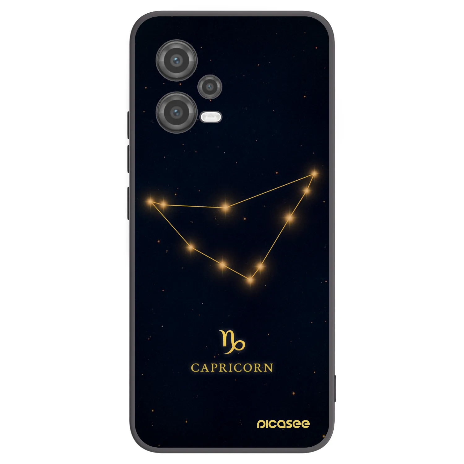 Picasee husă neagră din silicon pentru Xiaomi Poco X5 - CAPRICORN