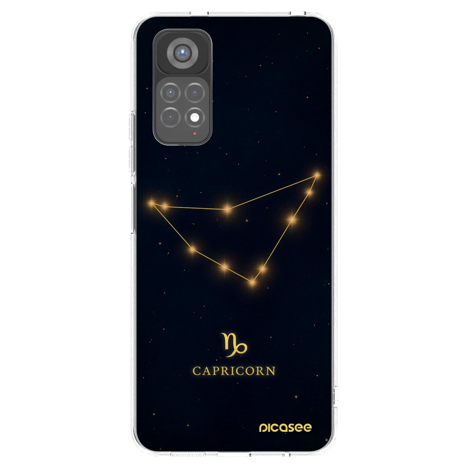 Picasee husă transparentă din silicon pentru Xiaomi Redmi Note 11S 5G - CAPRICORN