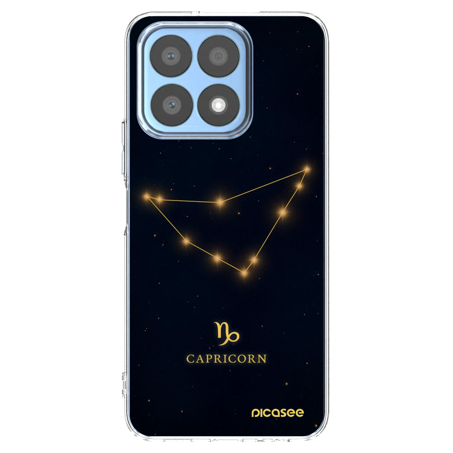 Picasee husă transparentă din silicon pentru Honor X8a - CAPRICORN