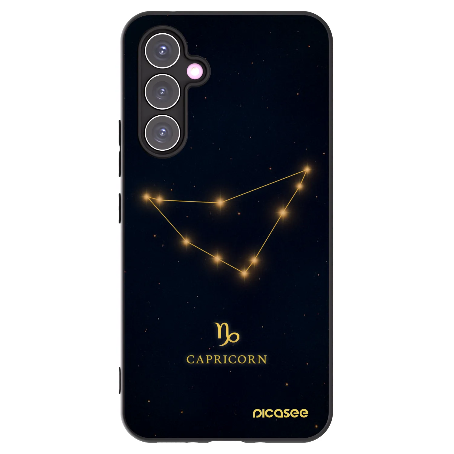 Picasee husă neagră din silicon pentru Samsung Galaxy A54 5G A546B - CAPRICORN