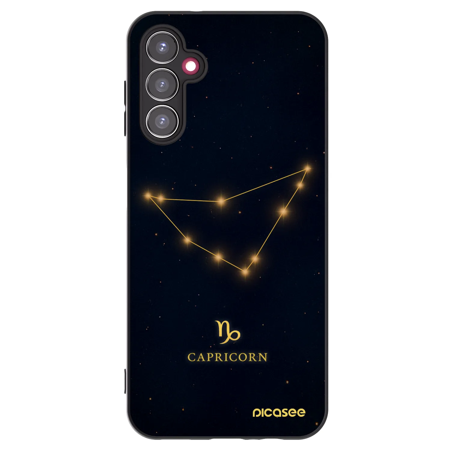 Picasee husă neagră din silicon pentru Samsung Galaxy A14 5G A146P - CAPRICORN