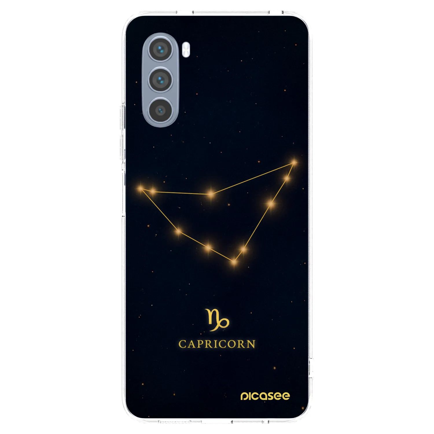 Picasee husă transparentă din silicon pentru Motorola Moto G62 - CAPRICORN