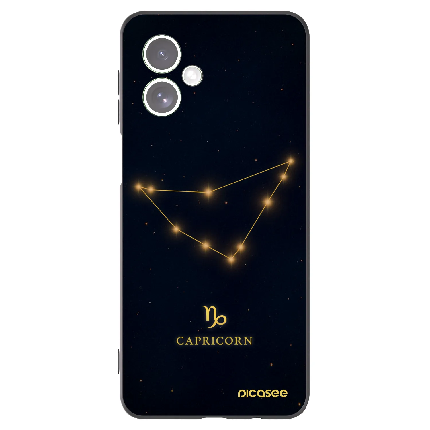 Picasee husă neagră din silicon pentru Motorola Moto G54 5G - CAPRICORN