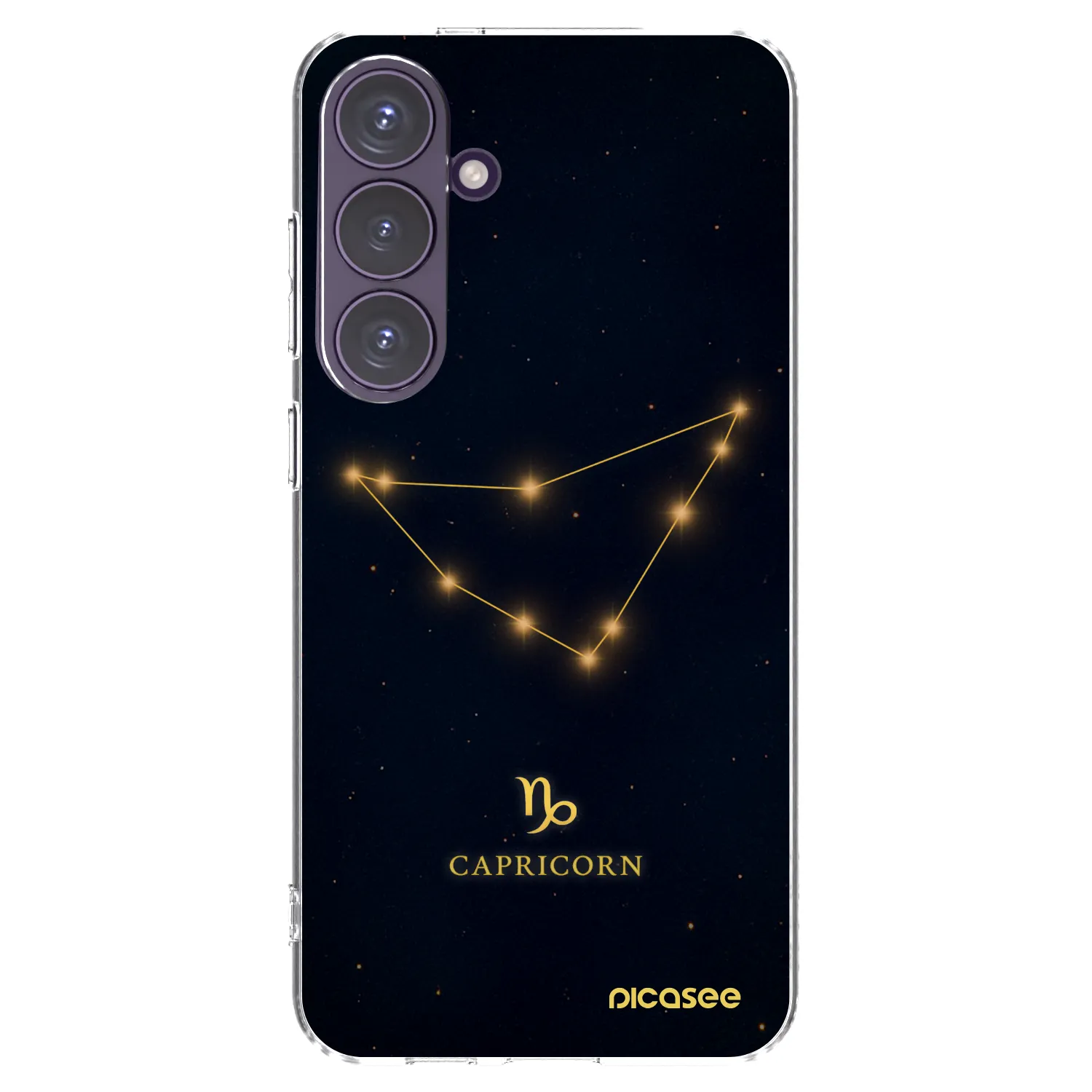 Picasee husă transparentă din silicon pentru Samsung Galaxy S24+ S926B 5G - CAPRICORN