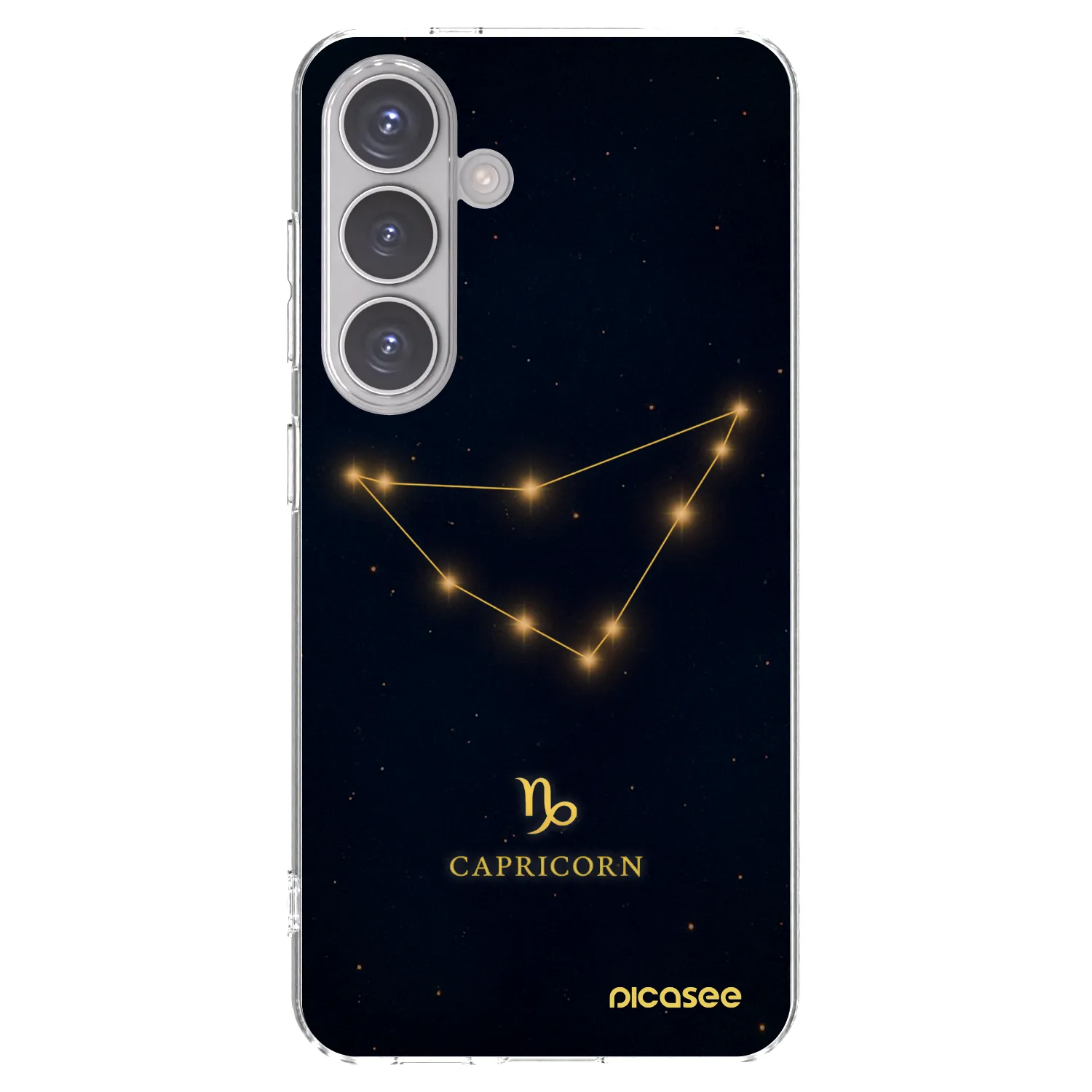 Picasee husă transparentă din silicon pentru Samsung Galaxy S24 S921B 5G - CAPRICORN