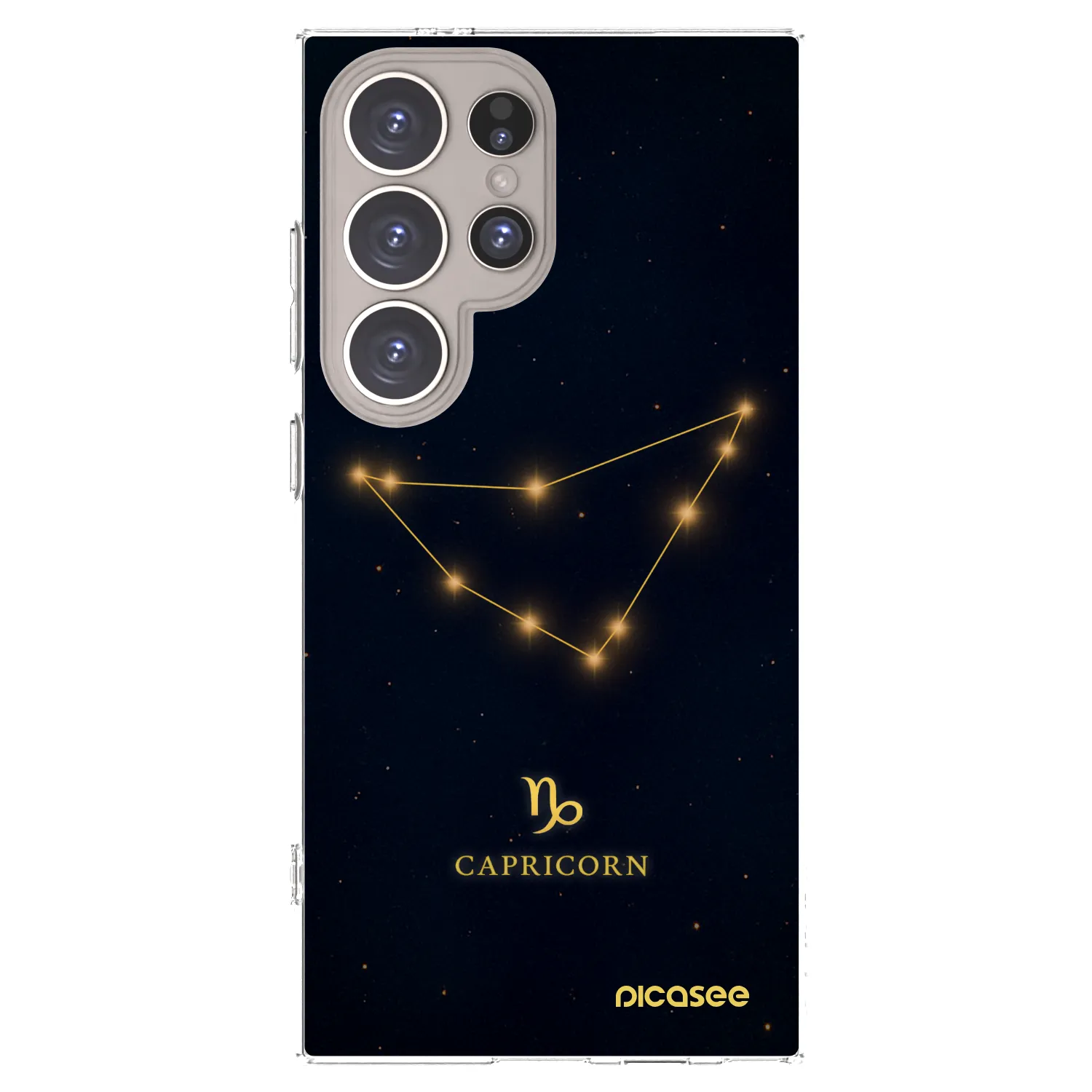 Picasee husă transparentă din silicon pentru Samsung Galaxy S24 Ultra S928B 5G - CAPRICORN