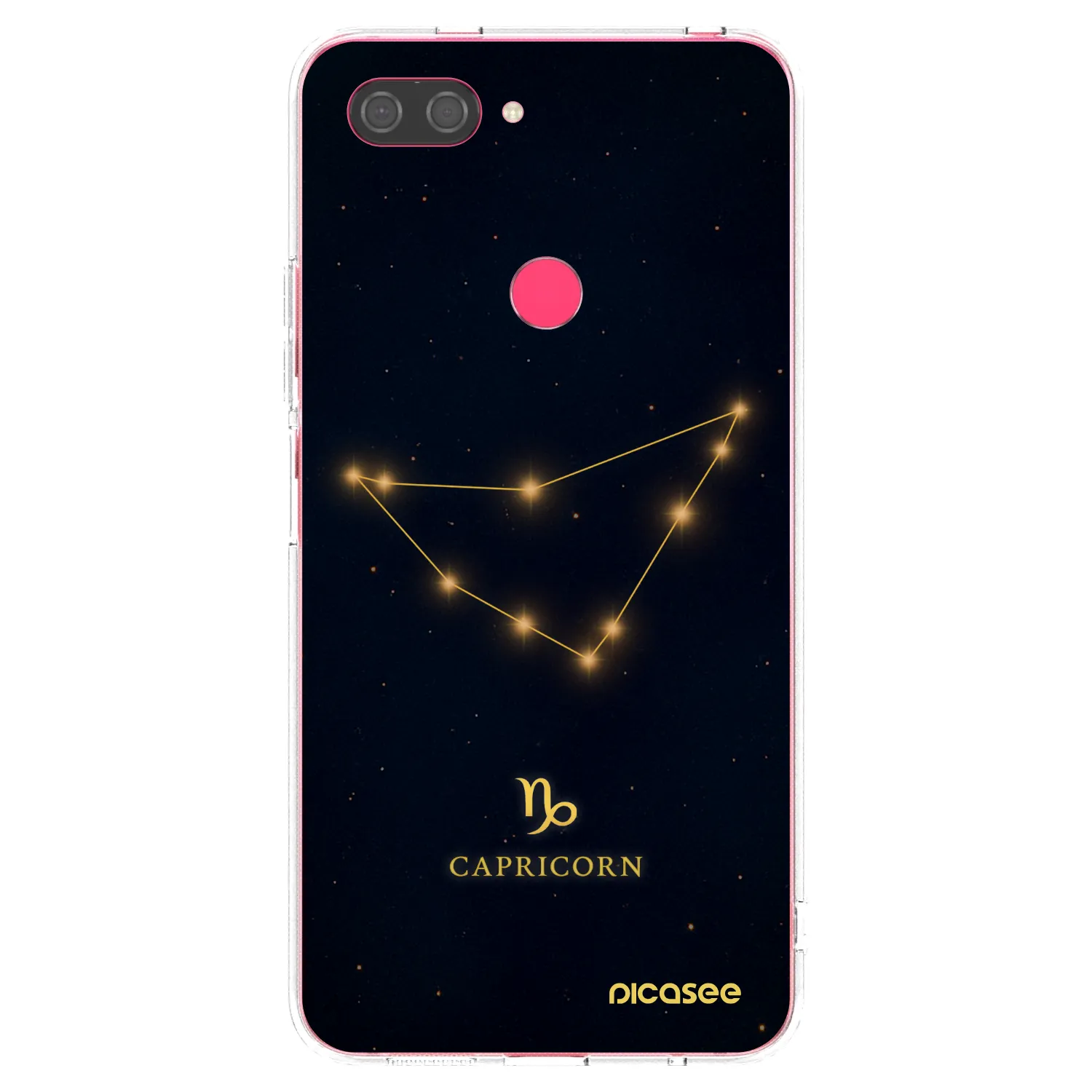 Picasee husă transparentă din silicon pentru Xiaomi Mi 8 Lite - CAPRICORN