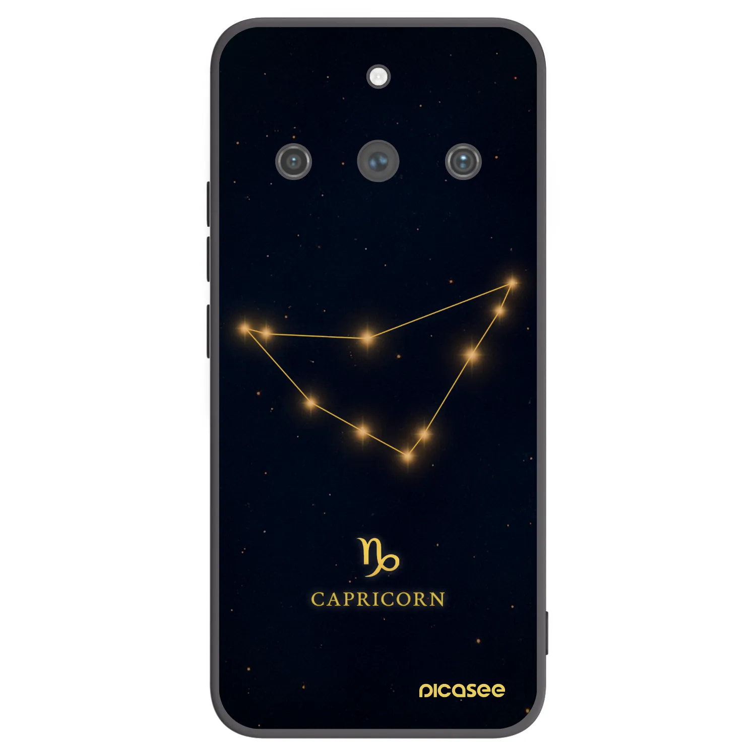 Picasee husă neagră din silicon pentru Realme 11 Pro+ - CAPRICORN
