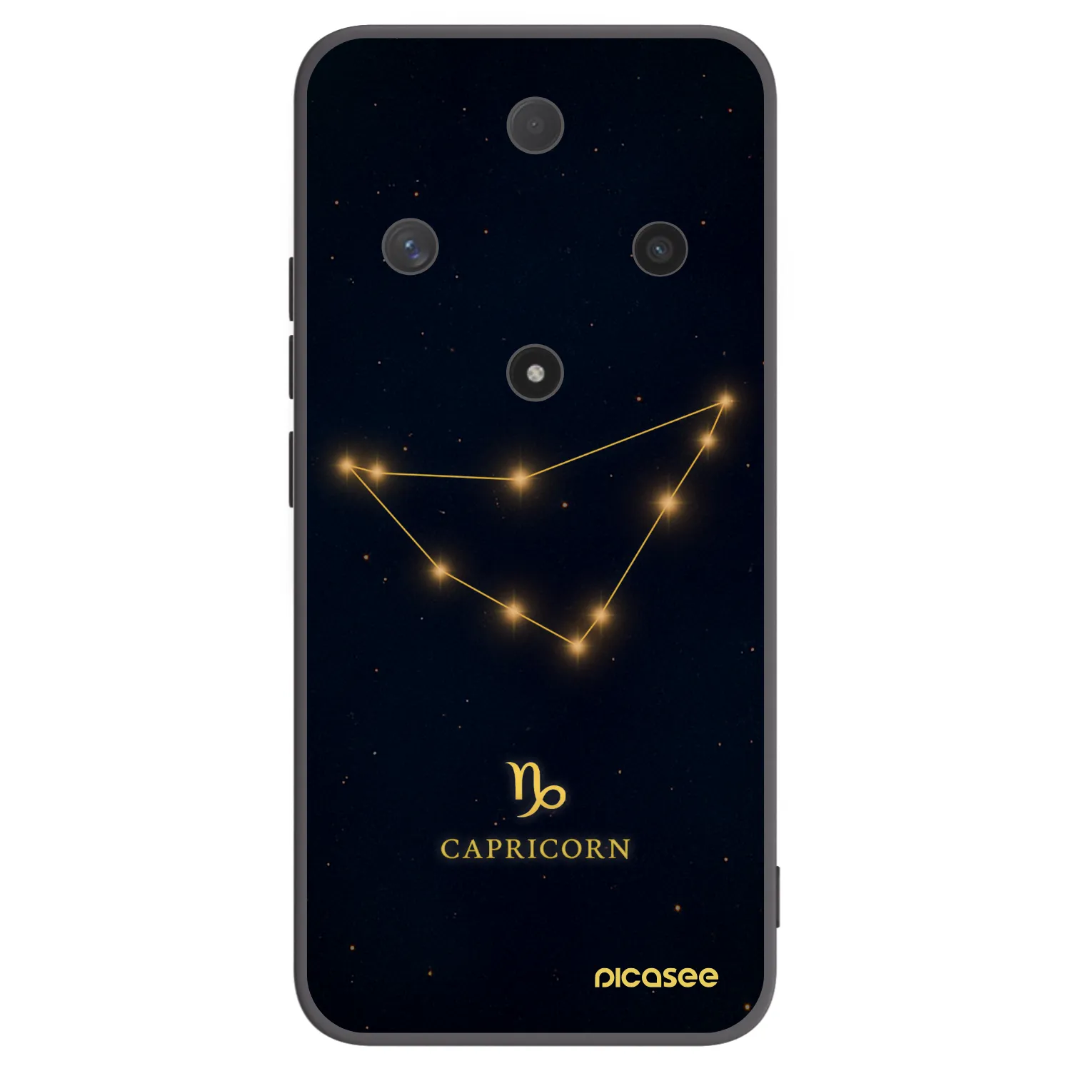 Picasee husă neagră din silicon pentru Honor Magic6 Lite 5G - CAPRICORN