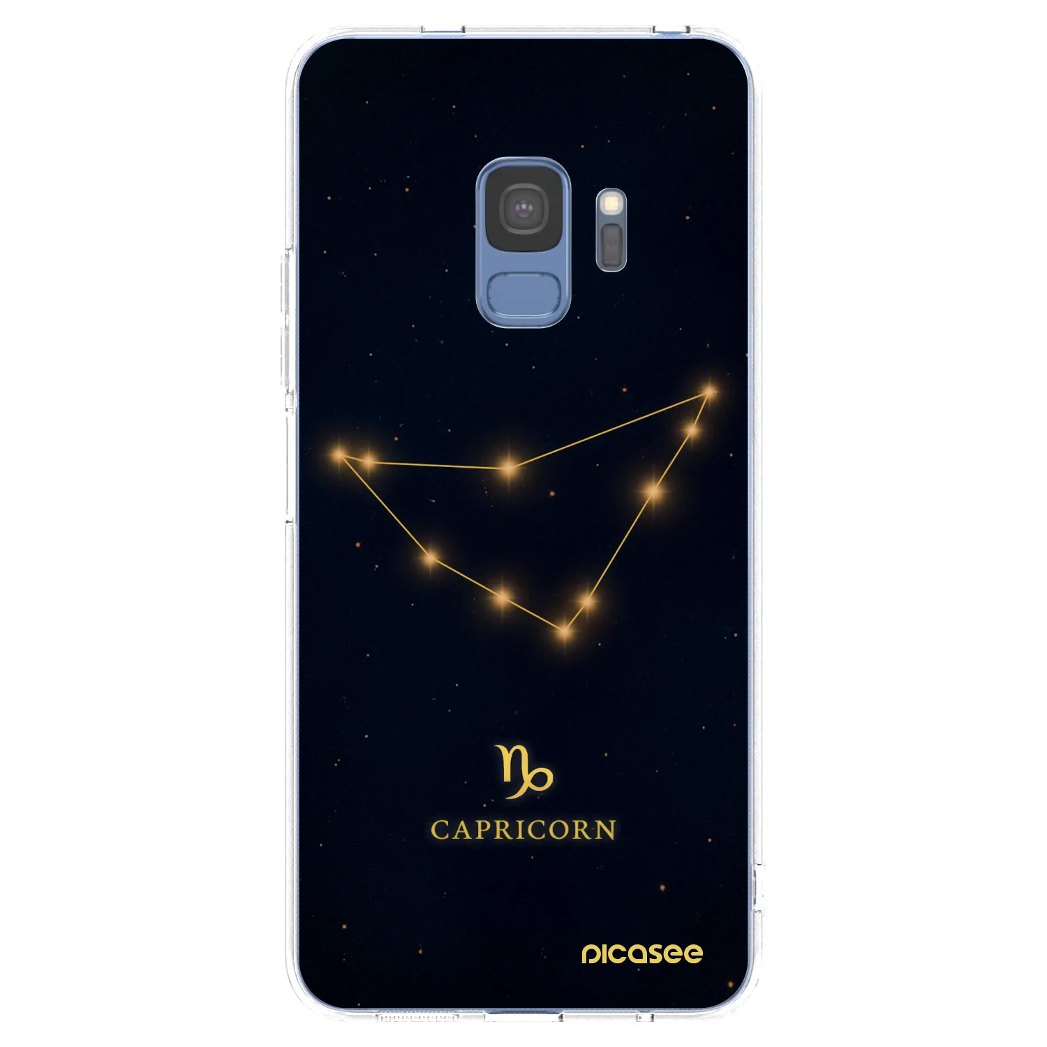 Picasee husă transparentă din silicon pentru Samsung Galaxy S9 G960F - CAPRICORN