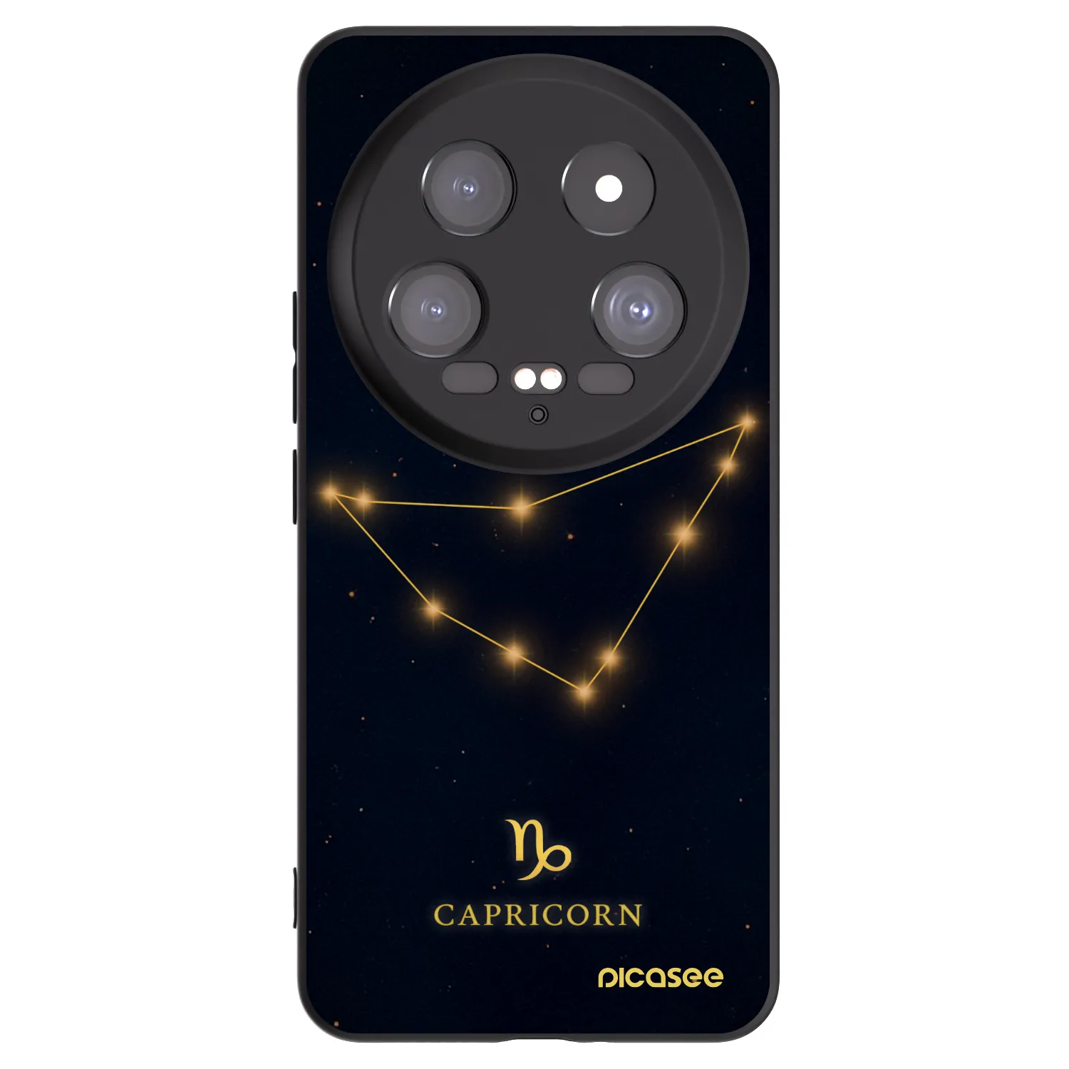 Picasee husă neagră din silicon pentru Xiaomi 14 Ultra - CAPRICORN