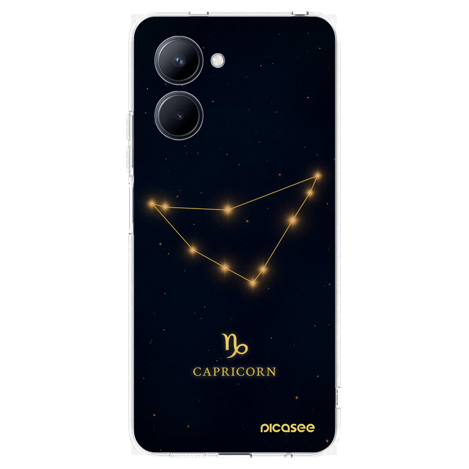 Picasee husă transparentă din silicon pentru Realme C33 (2023) - CAPRICORN