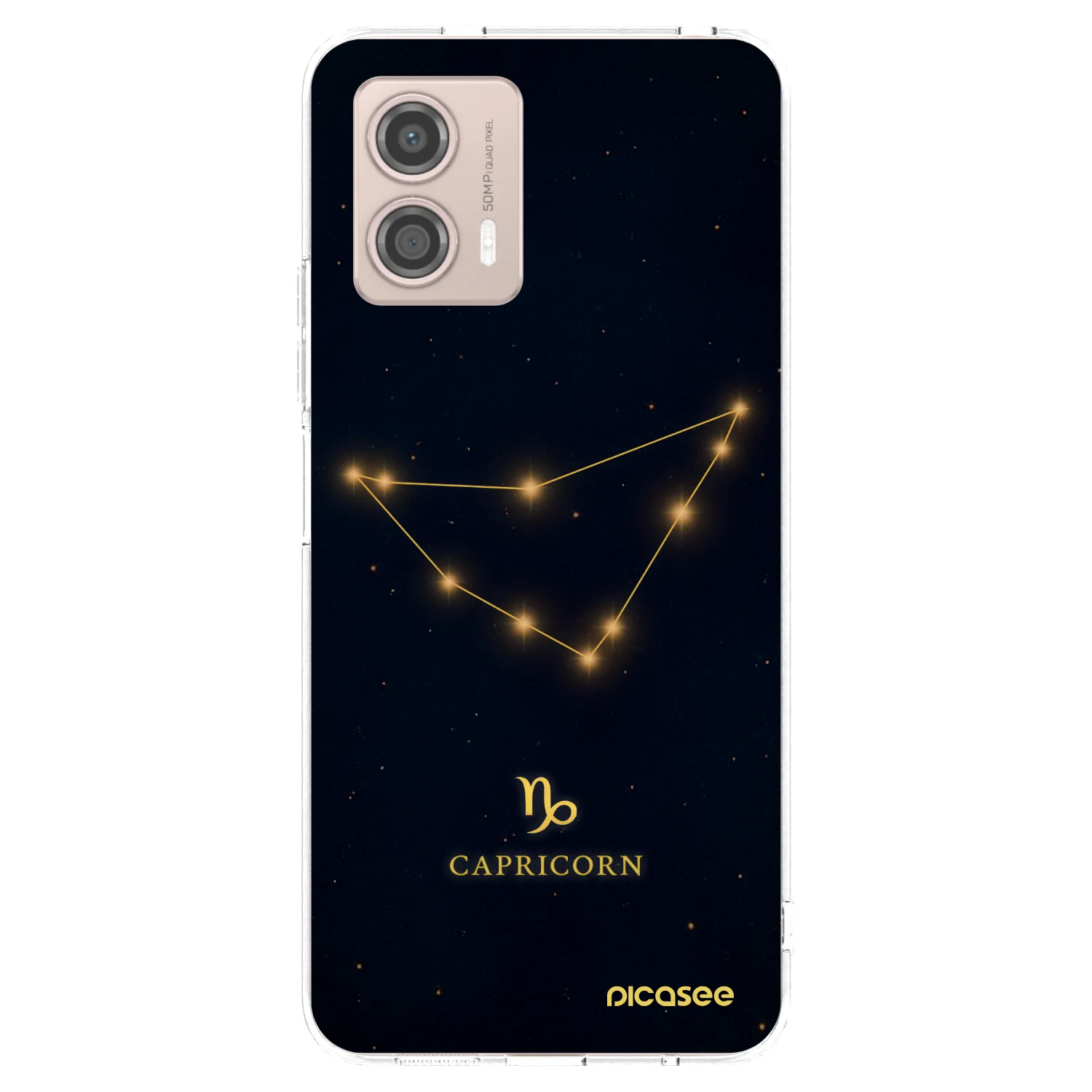 Picasee husă transparentă din silicon pentru Motorola Moto G53 5G - CAPRICORN