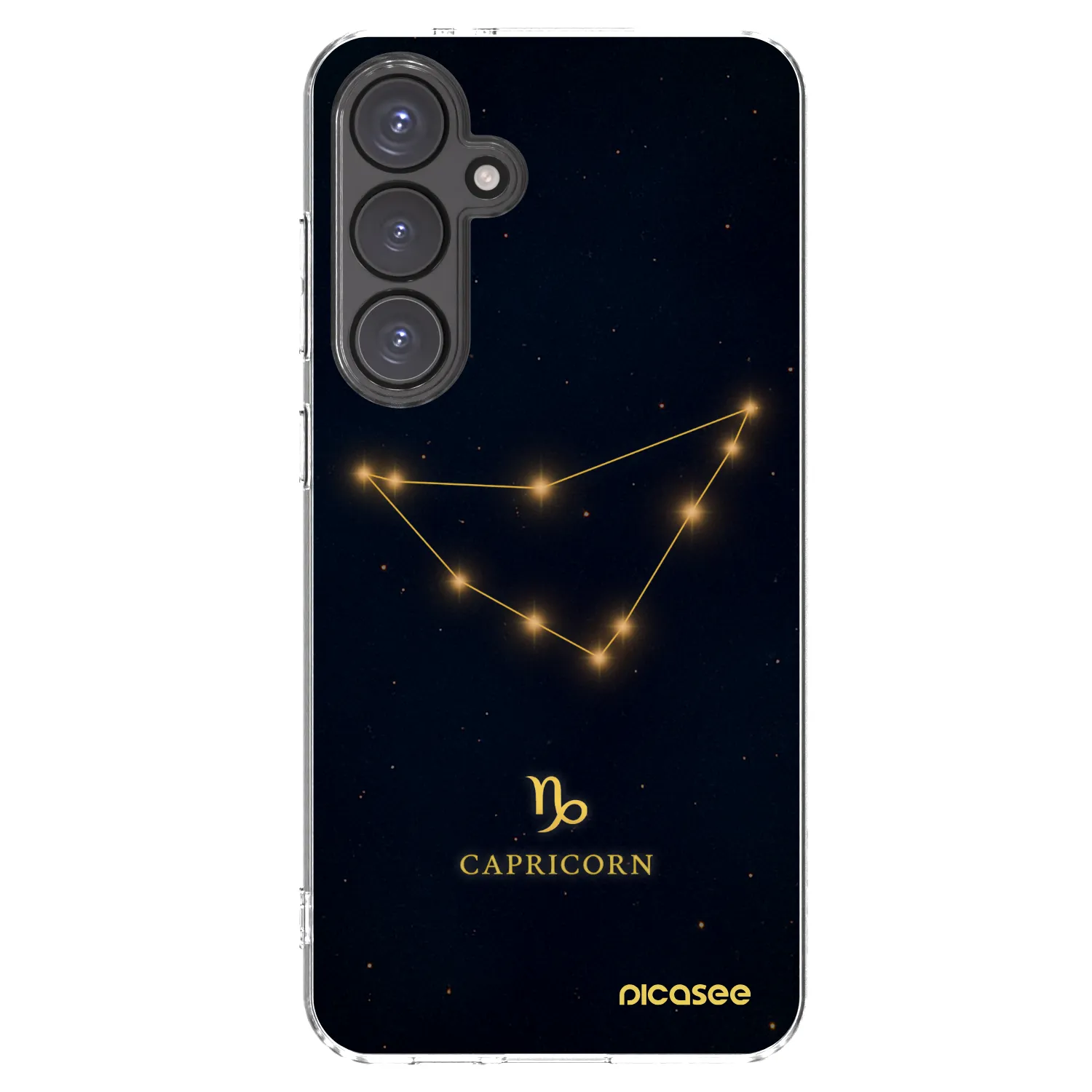 Picasee husă transparentă din silicon pentru Samsung Galaxy S24 FE S721B - CAPRICORN