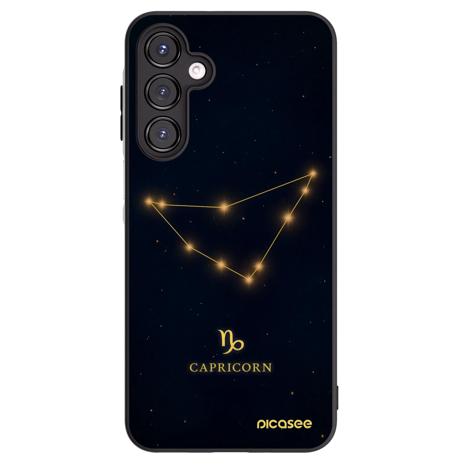 Picasee husă neagră din silicon pentru Samsung Galaxy A16 5G - CAPRICORN