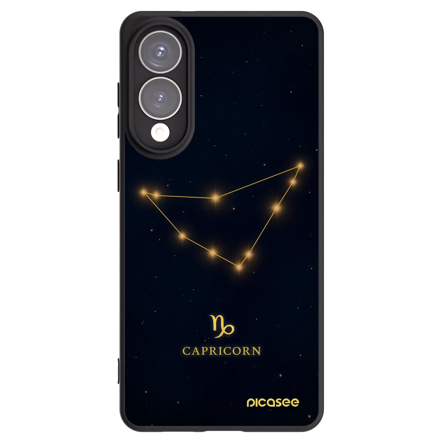 Picasee husă neagră din silicon pentru Samsung Galaxy S25 Edge 5G - CAPRICORN
