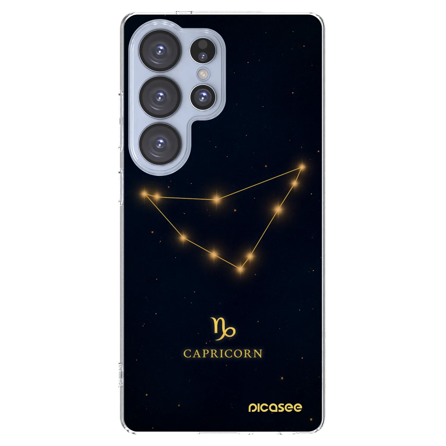 Picasee husă transparentă din silicon pentru Samsung Galaxy S25 Ultra 5G - CAPRICORN