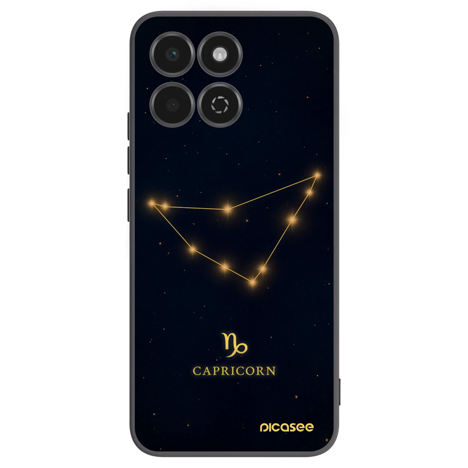 Picasee husă neagră din silicon pentru Honor 200 Smart 5G - CAPRICORN