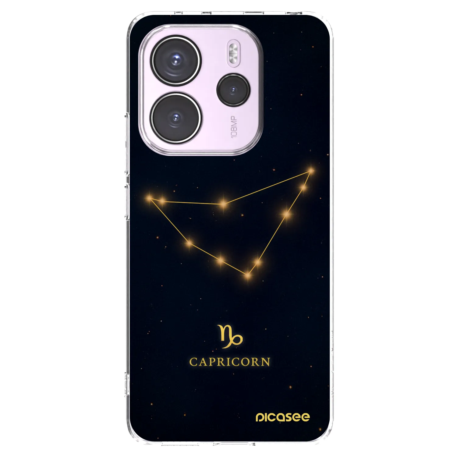 Picasee husă transparentă din silicon pentru Xiaomi Redmi Note 14 4G - CAPRICORN