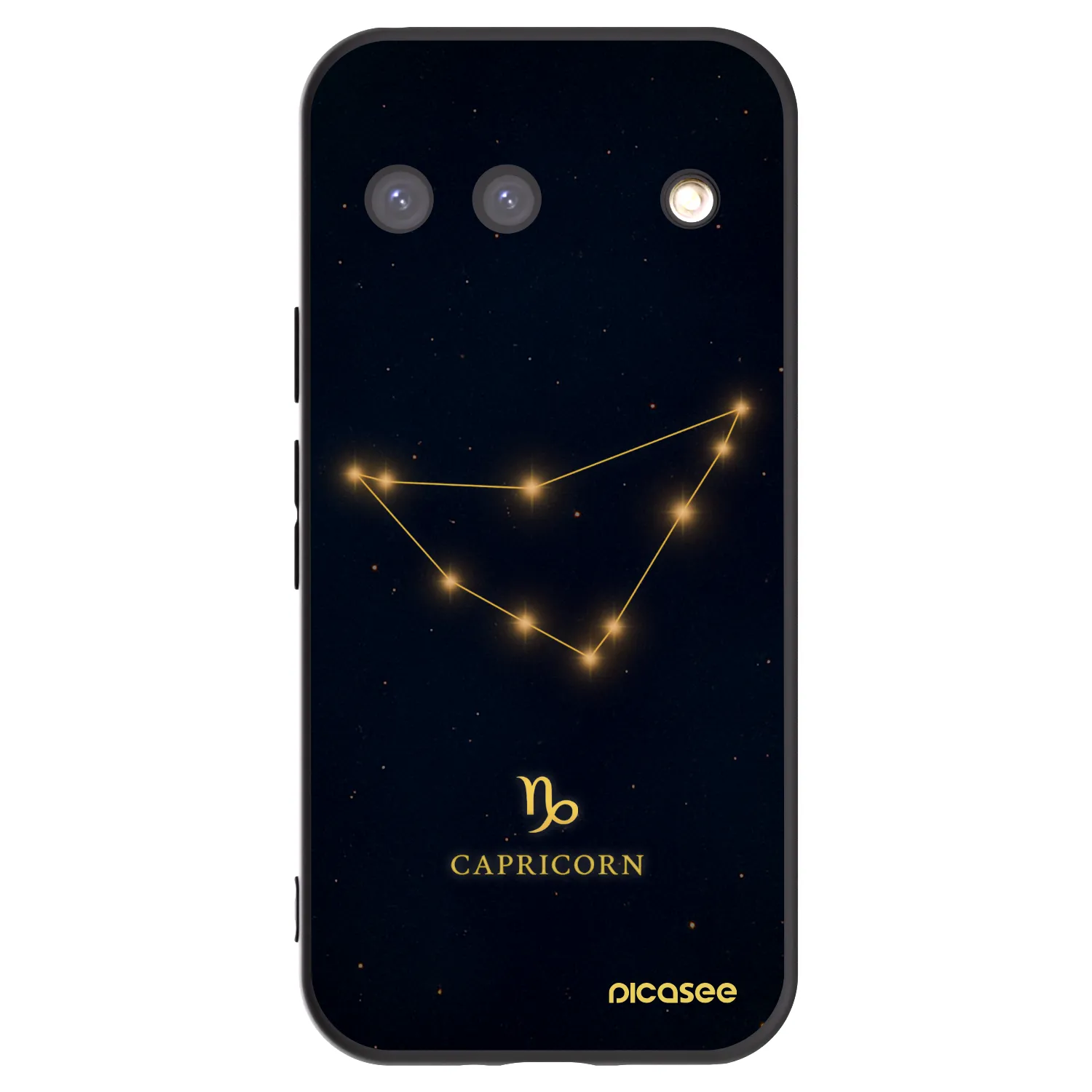 Picasee husă neagră din silicon pentru Google Pixel 9 - CAPRICORN